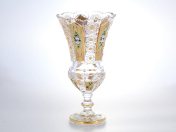 Ваза Bohemia Gold Max Crystal 38 см Bohemia Crystal