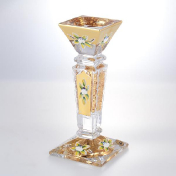 Подсвечник Bohemia Max Crystal Золото 25 см Bohemia Crystal