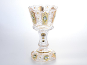 Подсвечник золото Bohemia Max Crystal 26 см Bohemia Crystal