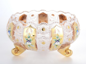 Тройножка золото Bohemia Max Crystal 23 см Bohemia Crystal