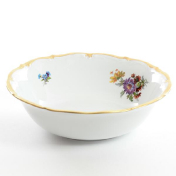 Салатник Queen's Crown Мейсенский букет 23 см Queens Crown