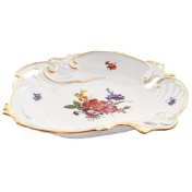 Салатник Queen's Crown Мейсенский букет 26 см Queens Crown