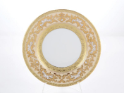 Набор тарелок Falkenporzellan Alena 3D Creme Gold Constanza 23 см(6 шт.)