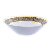Салатник Falkenporzellan Belvedere Combi Black Gold 24 см