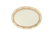 Овальное блюдо Falkenporzellan Cream Gold GP 35 см