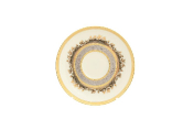 Комплект фарфоровых блюдец Falkenporzellan Cream Gold 15 см (6 шт.)