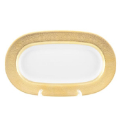 Овальное блюдо Falkenporzellan Diamond Full Gold 24 см