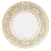 Набор тарелок Falkenporzellan Donna Seladon gold 23 см (6 шт.)