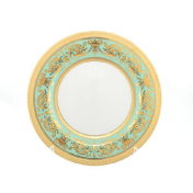 Набор тарелок Falkenporzellan Imperia Seladon Gold 27 см(6 шт.)