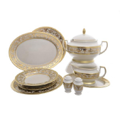 Столовый сервиз Falkenporzellan Imperial Cream Gold 6 персон 26 предметов