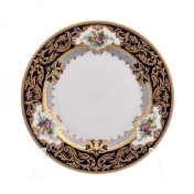 Набор тарелок Falkenporzellan Opal cobalt gold 17 см (6 шт.)