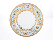 Набор тарелок Falkenporzellan Vienna blue gold 28,5 см(6 шт.)