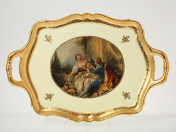 Блюдо с ручками Bruno Costenaro Boucher Ceramiche 53*35*6 см
