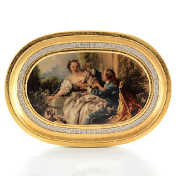 Фарфоровый поднос Bruno Costenaro Boucher Ceramiche 50 см