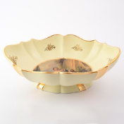 Фруктовница на ножке Bruno Costenaro Boucher Ceramiche 45*30*16 см