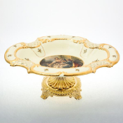 Фруктовница на ножке Bruno Costenaro Boucher Ceramiche 47*35*19 см