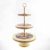 Фарфоровая этажерка Bruno Costenaro Ceramiche Boucher 33*54 см