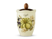 Емкость с деревянной крышкой 19 см artigianato ceramico Тыква