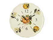Часы настенные Caroline Artigianato Ceramico Тыква 29,5 см