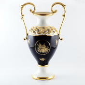 Ваза Bruno Costenaro White gold Limoges 55 см