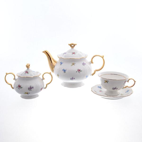 Фото Чайные сервизы Фарфоровый чайный сервиз Royal Classics Huawei ceramics14 предметов