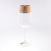 Комплект фужеров для вина Bohemia Смальта 450 мл (6 шт.) Bohemia Crystal