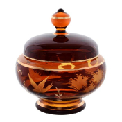 Конфетница с крышкой Egermann 17 см