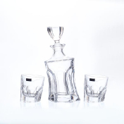 Комплект для виски Crystalite Bohemia Acapulco 3 предмета Bohemia Crystalite