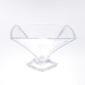 Конфетница Crystalite Bohemia Quadro 22 см Bohemia Gold