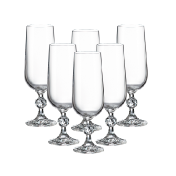 Комплект фужеров для шампанского Crystalite Bohemia Sterna/Klaudie 180 мл(6 шт.)