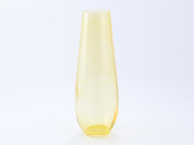 Ваза желтая Crystalex Bohemia Waterfall 34 см Bohemia Crystalite