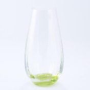 Ваза зеленая Crystalex Bohemia Waterfall 24 см Bohemia Crystalite