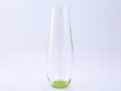 Ваза зеленая Crystalex Bohemia Waterfall 34 см Bohemia Crystalite