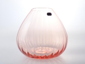 Ваза красная Crystalex Bohemia Waterfall 18 см Bohemia Crystalite