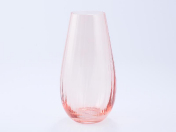 Ваза красная Crystalex Bohemia Waterfall 24 см Bohemia Crystalite