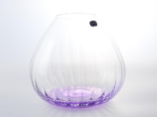 Ваза фиолетовая Crystalex Bohemia Waterfall 18 см Bohemia Crystalite