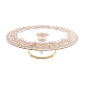 Тортница на ножке Astra Gold Flora's Empire Golden Ivory 35 см(1 шт.)