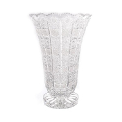 Ваза для цветов Bohemia Max Crystal золото 35 см Bohemia Crystal