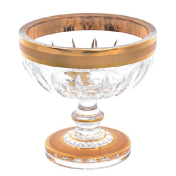 Конфетница хрусталь с золотом Bohemia Max Crystal 115 мл Bohemia Crystal