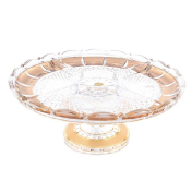 Тортница Crystal Heart 31 см Bohemia Crystal
